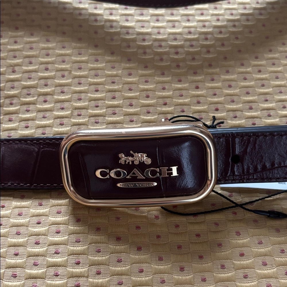 Coach Leather  Belt